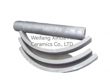Air mill silicon carbide ceramic wear resistant lining