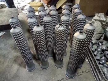 Sisic Radiant Tube Burner Nozzle/Silicon Carbide Pipe