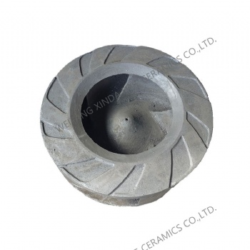 Silicon Carbide  Ceramics Impeller/Sic Rbsis Ceramic Pump Part