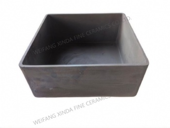 Sic Ssic Sisic Rbsic Ceramic Manufacturer's Sintered Refractory Silicon Carbide Crucible Sagger