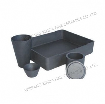 Sic Ssic Sisic Rbsic Ceramic Manufacturer's Sintered Refractory Silicon Carbide Crucible Sagger