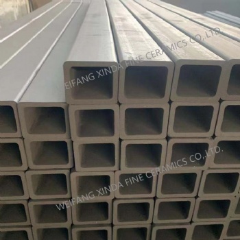 Manufacturer Factory Price Sic Square Pipe/Silicon Carbide Tube/Sisic Ceramic Beam