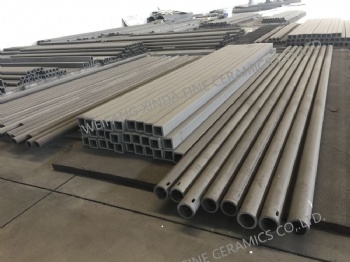 Manufacturer Factory Price Sic Square Pipe/Silicon Carbide Tube/Sisic Ceramic Beam