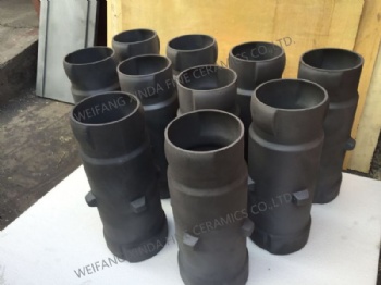 High Temperature Silicon Carbide Radiant Tube RBSIC/SISIC for Silicon Carbide Refractory Products