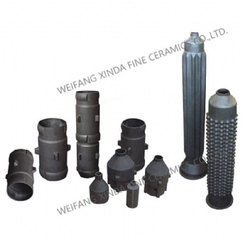 High Temperature Silicon Carbide Radiant Tube RBSIC/SISIC for Silicon Carbide Refractory Products