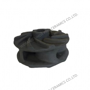 Wear-Resistant Sic Silicon Carbide Ceramics Impeller/Sisic Ceramic Part