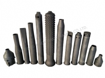 Sic Silicon Carbide Ceramic Burner Nozzle Tube Professional Manufacturer Pipe Shape Moulding