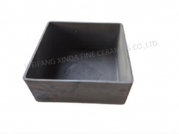 Sic Sisic Rbsic Ceramic Manufacturer's Sintered Refractory Silicon Carbide Crucible Sagger