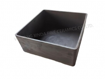 Sic Sisic Rbsic Ceramic Manufacturer's Sintered Refractory Silicon Carbide Crucible Sagger