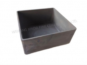 Sic Sisic Rbsic Ceramic Manufacturer's Sintered Refractory Silicon Carbide Crucible Sagger