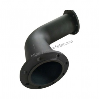 Silicon Carbide Bent Lining Lined Tube Sic Bend Tube and Lining Pipe